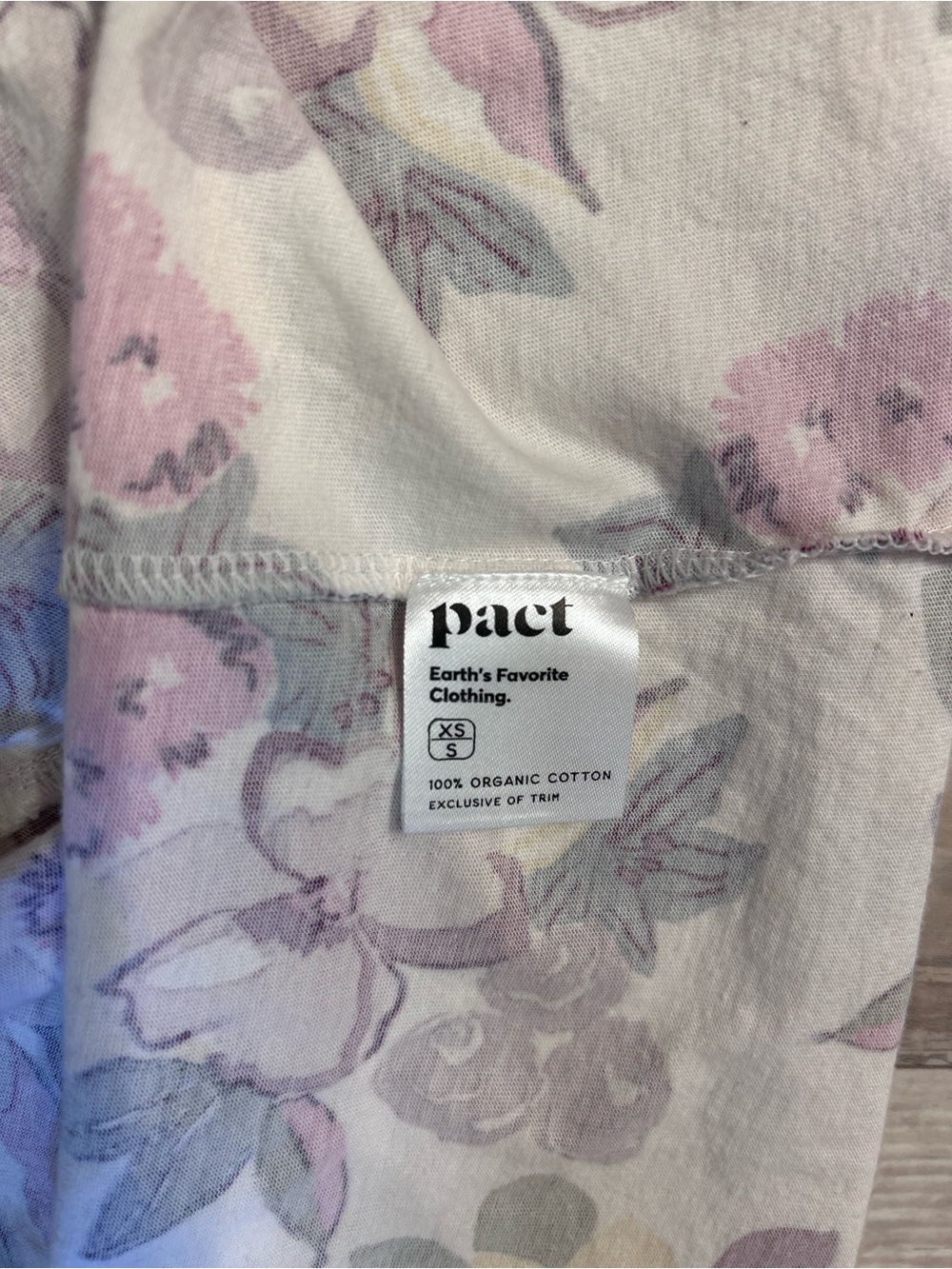 Pact Organic Cotton Staycation Robe - Picture 8 of 9